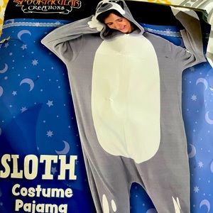 ADORABLE SLOTH PAJAMA COSTUME